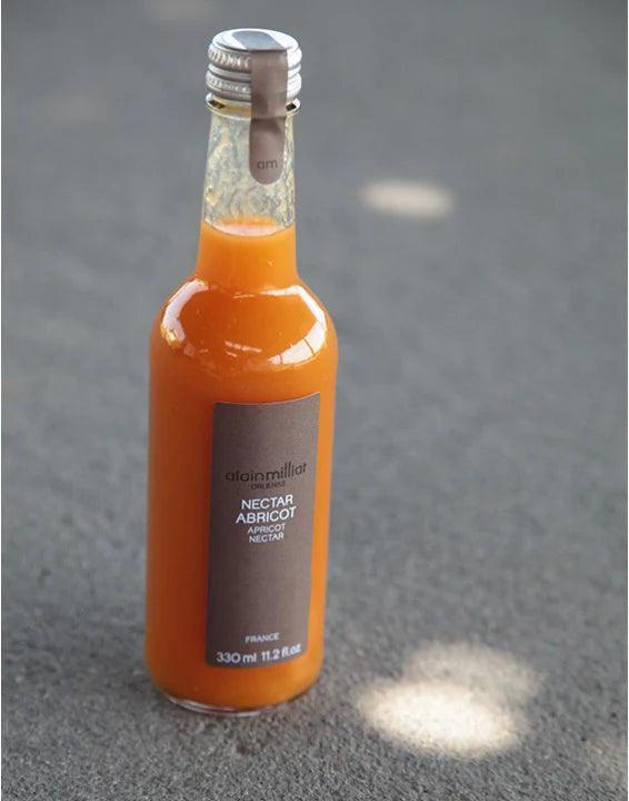 Apricot Nectar by Alain Milliat, 6.7 fl oz | GMO-Free | Imported from France - The French Pantry