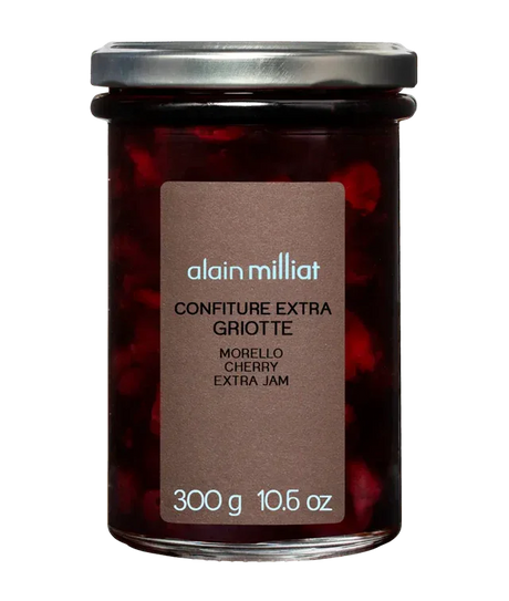 Morello Cherry "Griotte" Extra Jam by Alain Milliat, 10.6 oz (300g) | GMO-Free | Imported from France - The French Pantry