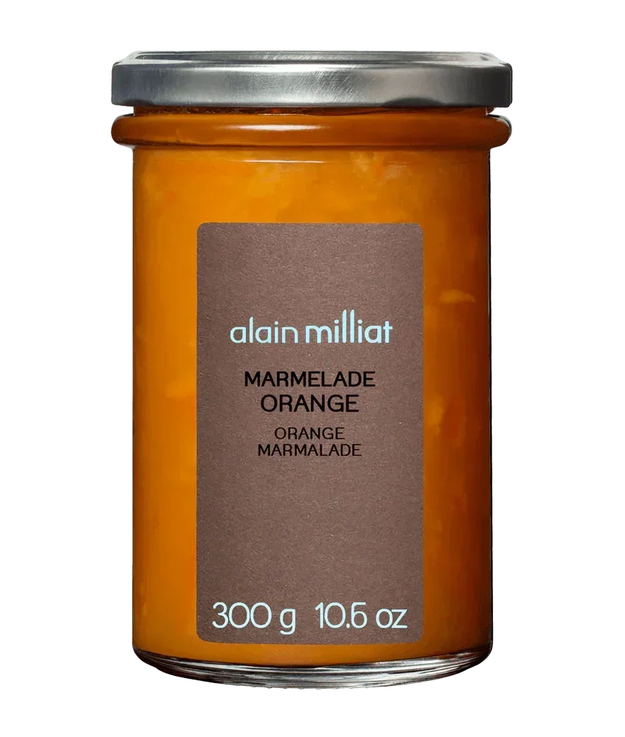 Alain Milliat blond orange marmalade, artisan French confiture, premium quality, produced in France