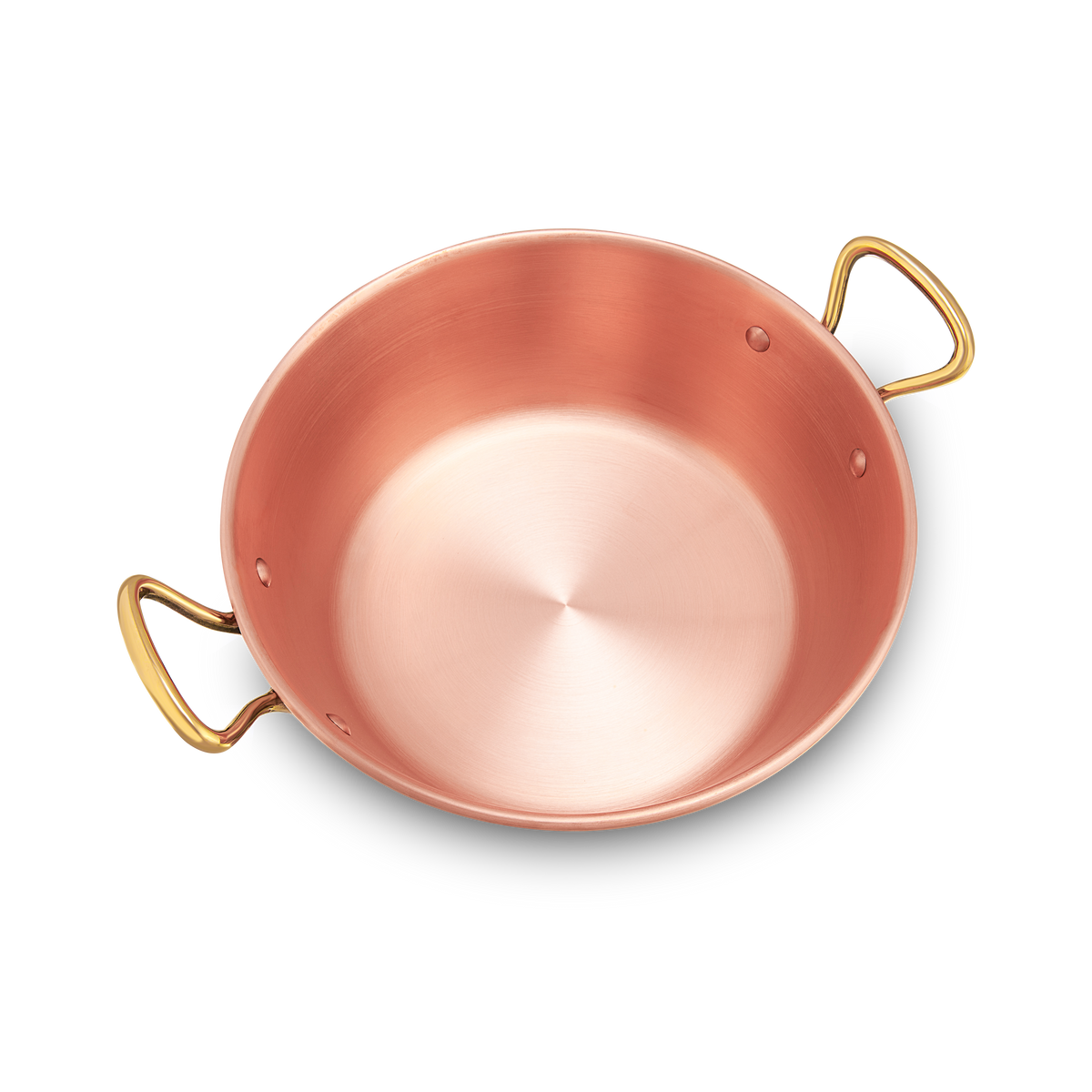 Mauviel 1830 M'PASSION Copper Jam Pan With Brass Handles