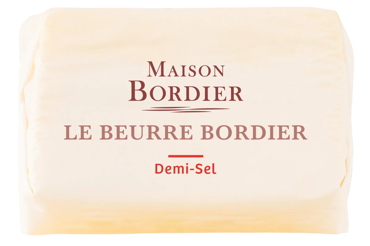 Maison Bordier Demi-Sel butter, premium French artisan butter, grass-fed, all-natural, clean-label