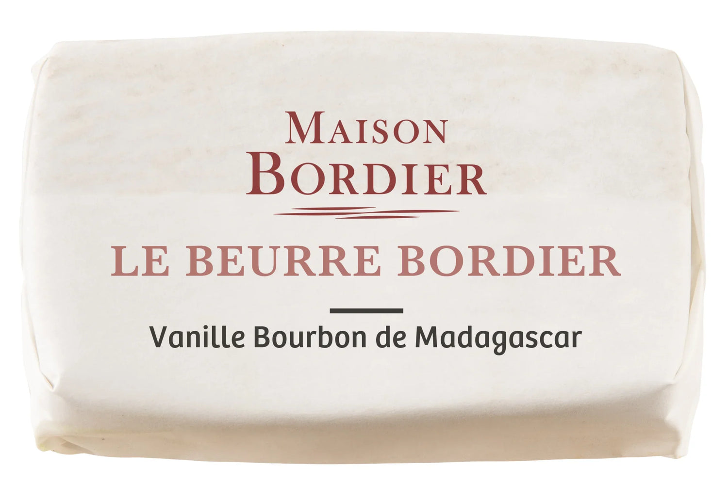 Churned Madagascar Vanilla Butter by Bordier (4.4 oz) | Hand-made, Grass Fed | Imported from France - The French Pantry