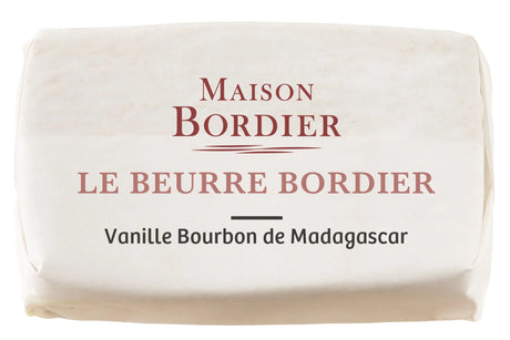 Churned Madagascar Vanilla Butter by Bordier (4.4 oz) | Hand-made, Grass Fed | Imported from France - The French Pantry