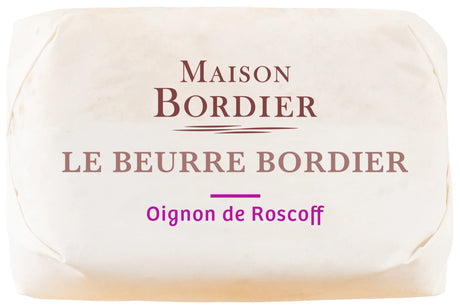 Churned Roscoff Onion Butter by Bordier (4.4 oz) | Hand-made, Grass Fed | Imported from France - The French Pantry