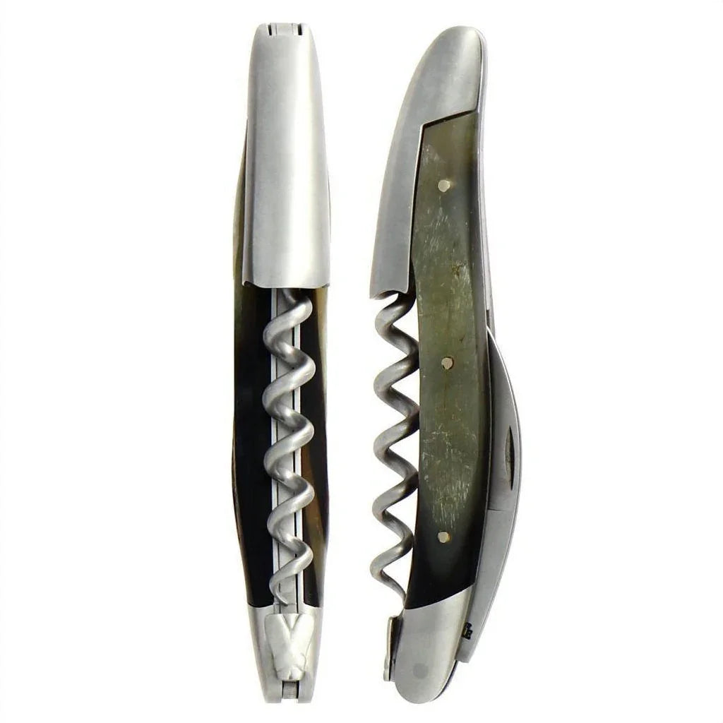 Forge de Laguiole Corkscrew Aubrac Horn Tip - Satin – The French