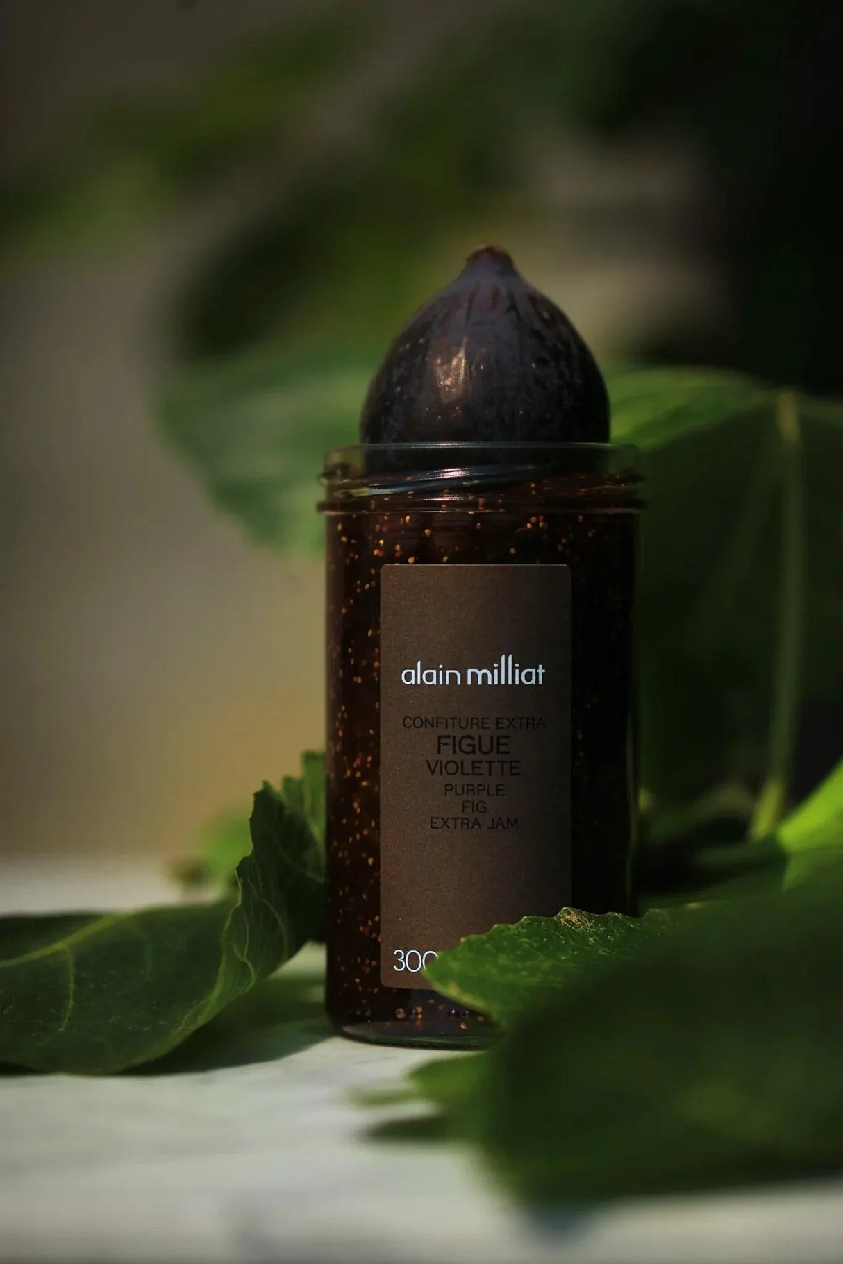 Purple Fig Extra Jam by Alain Milliat, 10.6 oz (300g) | GMO-Free | Imported from France - The French Pantry