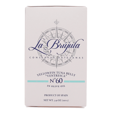 Yellowfin Tuna Ventresca by La Brujula | Additive-free | Imported from Spain - The French Pantry
