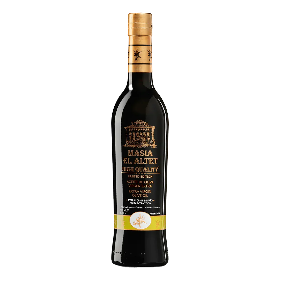 High Quality Extra Virgin Olive Oil by Masia El Altat (500 mL) | Cold Extraction | Imported from Spain - The French Pantry