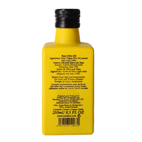 Yuzu Arbequina Olive Oil by O-MED (8.5 fl oz) | Imported from Spain - The French Pantry