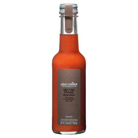Sengana Strawberry Nectar by Alain Milliat, 6.7 fl oz | GMO-Free | Imported from France - The French Pantry