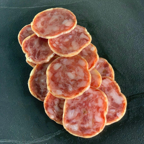 White Truffle Salami by Angel's Salumi & Truffles (6.5 oz) | Hormone-Free, Antibiotic-Free - The French Pantry