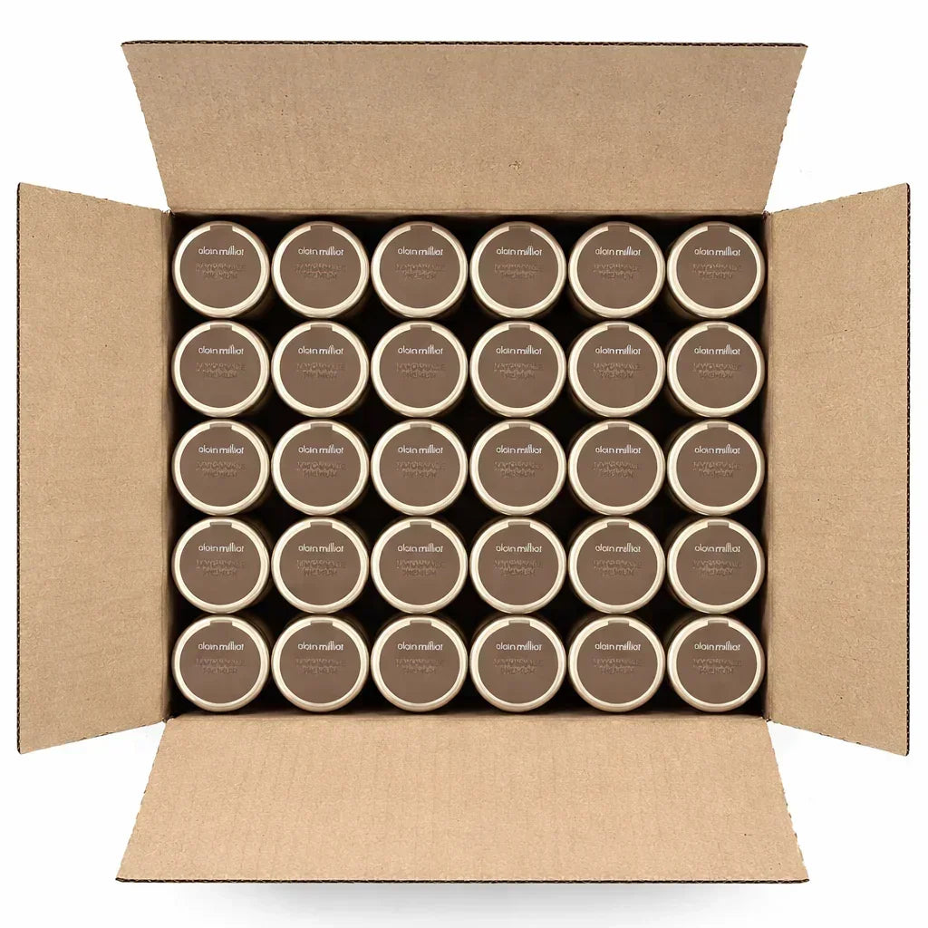 Box of Alain Milliat artisanal French jams, premium quality, all-natural, small-batch