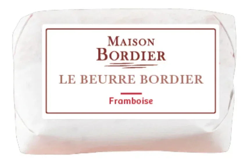 Maison Bordier Framboise butter, artisan-made French butter with raspberry flavor