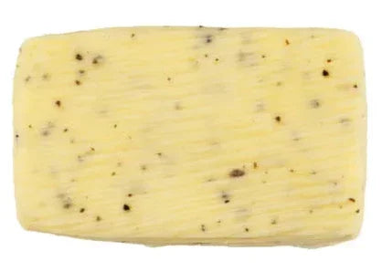 Artisan French butter with black pepper specks, grass-fed, non-GMO, clean-label, premium quality