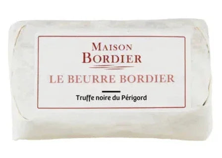 Maison Bordier black truffle butter, artisan-made French butter with Périgord truffle
