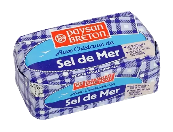 Paysan Breton Sel de Mer butter with sea salt, artisan-made and premium quality