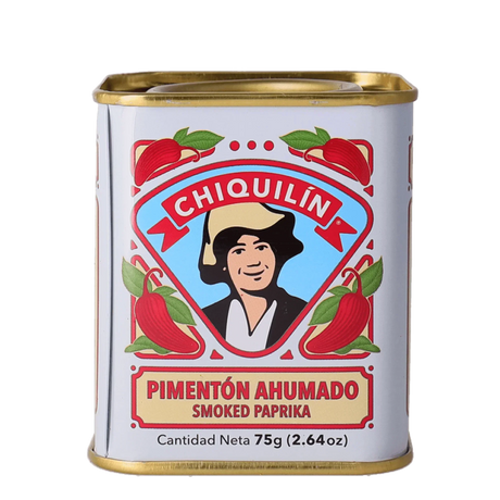 Chiquilín smoked Spanish paprika (pimentón ahumado) tin, 75 g