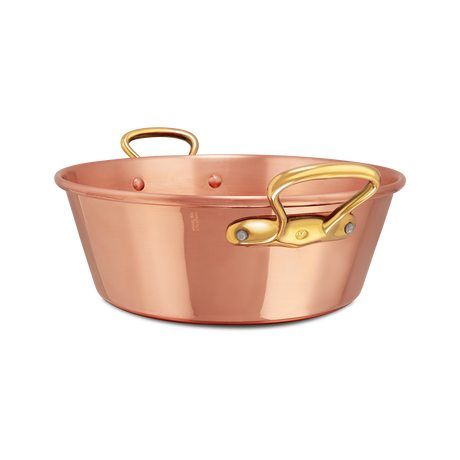 Mauviel 1830 M'PASSION Copper Jam Pan With Brass Handles