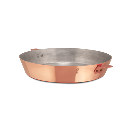 Mauviel 1830 M'Passion Copper Tarte Tatin Mold With Ears And Tin Inside