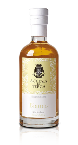 White Balsamic by Terga (8.45 fl oz) | Imported from Modena, Italy
