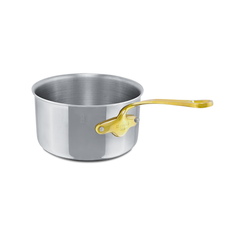 Mauviel 1830 M'COOK B Sauce Pan With Brass Handles