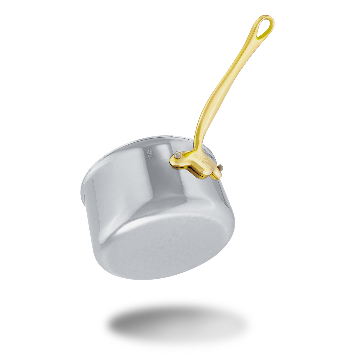 Mauviel 1830 M'COOK B Sauce Pan With Brass Handles