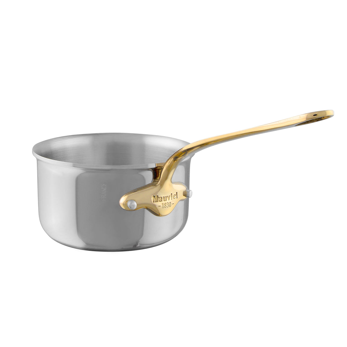 Mauviel 1830 M'COOK B Sauce Pan With Brass Handles