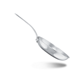 Mauviel 1830 M'COOK 5-Ply Frying Pan With Lid, Cast Stainless Steel Handle, 11-In