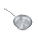 Mauviel 1830 M'COOK 5-Ply Frying Pan With Lid, Cast Stainless Steel Handle, 11-In