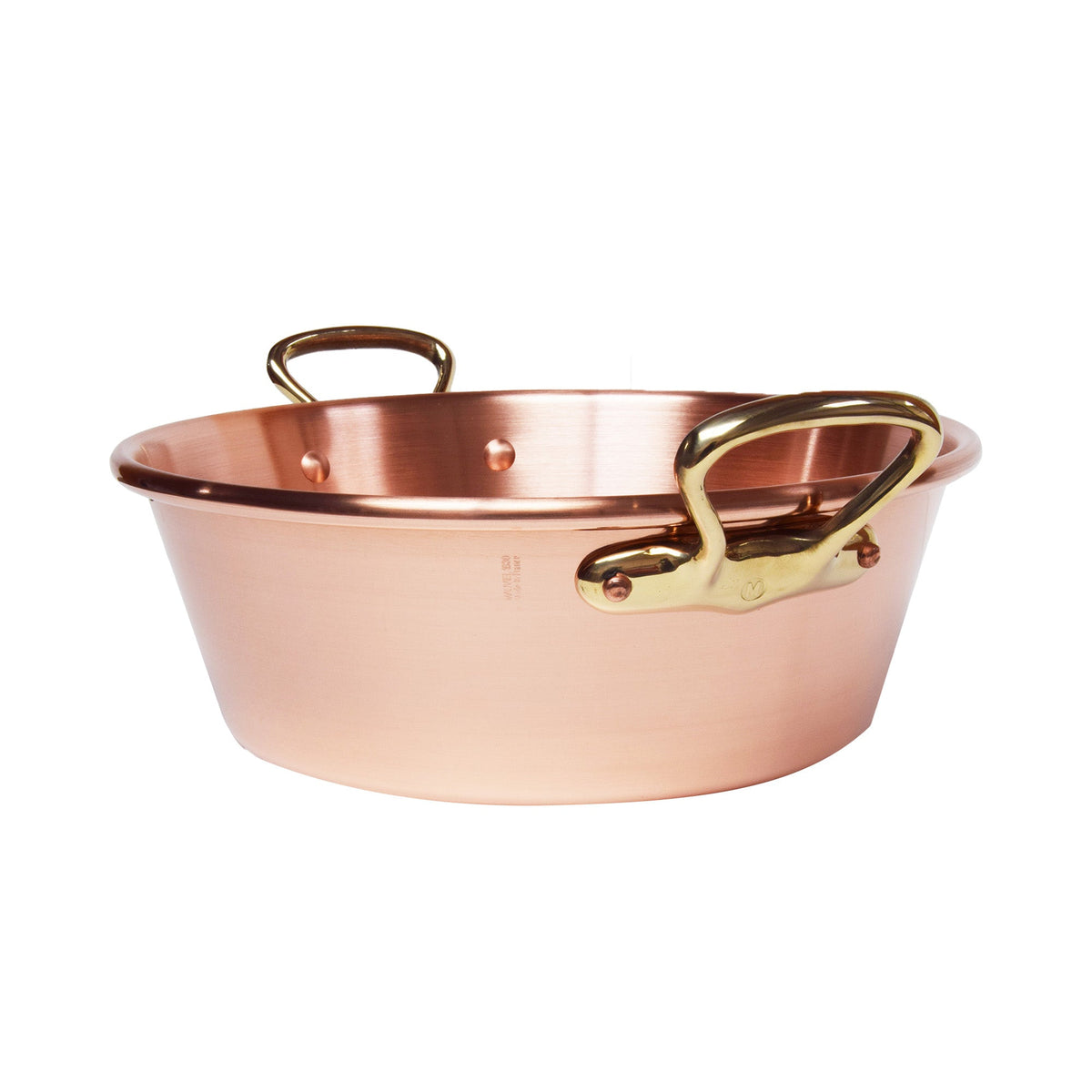 Mauviel 1830 M'PASSION Copper Jam Pan With Brass Handles