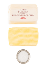 Churned Salted Butter by Bordier (4.4 oz) | Hand-made, Grass Fed | Imported from France