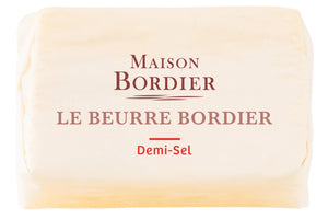 Churned Salted Butter by Bordier (4.4 oz) | Hand-made, Grass Fed | Imported from France