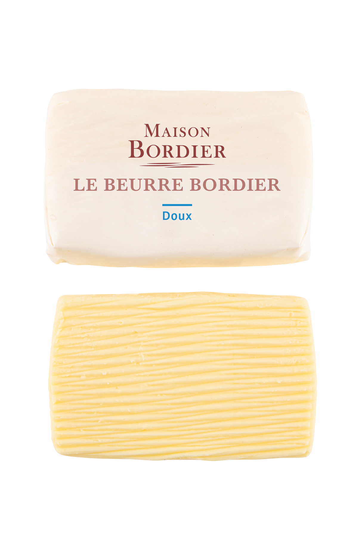 Churned Unsalted Butter by Bordier (4.4 oz) | Hand-made, Grass Fed | Imported from France