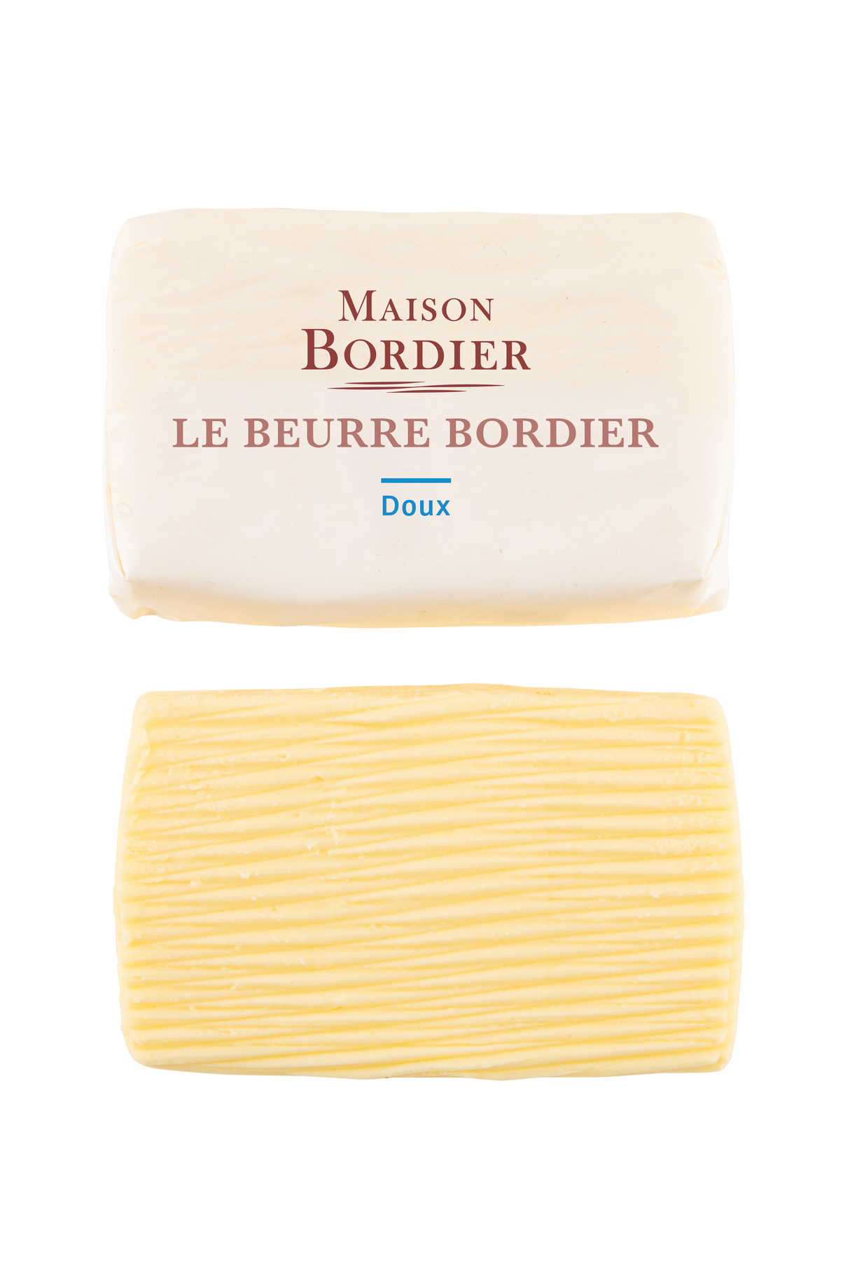 Churned Unsalted Butter by Bordier (4.4 oz) | Hand-made, Grass Fed | Imported from France