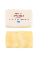 Churned Unsalted Butter by Bordier (4.4 oz) | Hand-made, Grass Fed | Imported from France