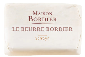 Churned Buckwheat Butter by Bordier (4.4 oz) | Hand-made, Grass Fed | Imported from France