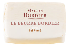 Churned Smoked Salt Butter by Bordier (4.4 oz) | Hand-made, Grass Fed | Imported from France - The French Pantry