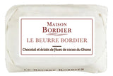 Maison Bordier chocolate & cocoa nib butter, artisan French butter with Ghana cocoa, premium quality