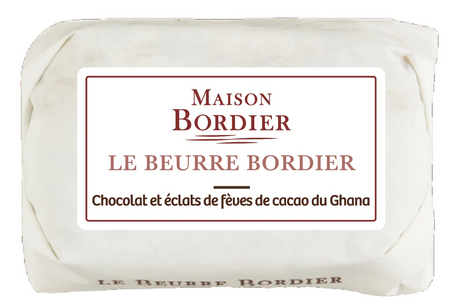 Maison Bordier chocolate & Ghana cocoa nib butter, artisan French premium dairy