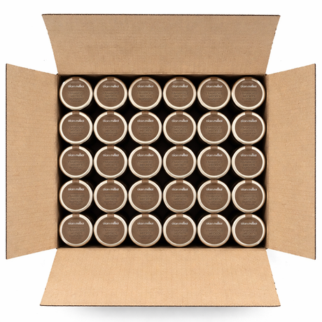 Mecker Raspberry Extra Jam by Alain Milliat (case of 60x28g) | GMO-Free | Imported from France