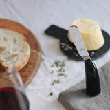 Forge de Laguiole Black Horn Tip Butter Knife