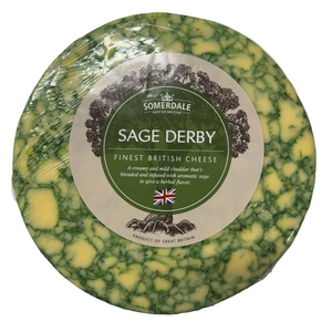 Cheddar with Sage by Somerdale | Cow | Imported from England