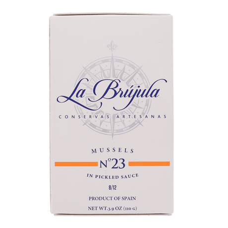 Mussels in Pickled Sauce by La Brujula | Additive-free | Imported from Spain