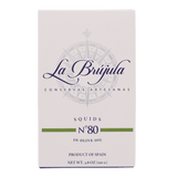 Squid in Olive Oil by La Brujula | Additive-free | Imported from Spain