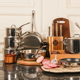 Mauviel 1830 M'COOK 5-Ply 5-Piece Cookware Set With Cast Stainless Steel Handles