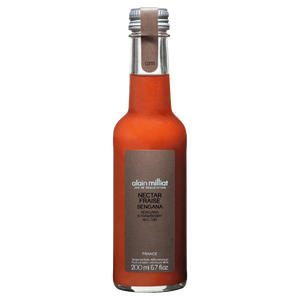 Sengana Strawberry Nectar by Alain Milliat, 6.7 fl oz | GMO-Free | Imported from France