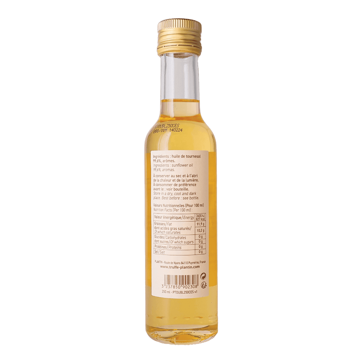 White Truffle Sunflower Oil by Plantin (8.45 fl oz) Pasta by Mancini Pastificio Agricolo | Imported from France