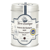 Kampot Pepper PGI Black by Terre Exotique (2.5 oz) | Additive-Free | From Cambodia