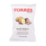 Black Truffle Potato Chips by Torres (1.8 oz) | Additive-Free | Imported from Spain