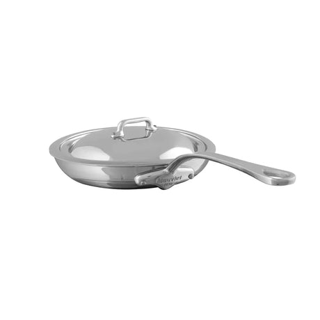 Mauviel stainless steel frying pan with lid